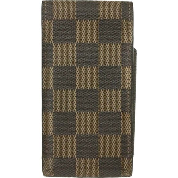385127Y Louis Vuitton Cigarette Tobacco Case Brown Damier - Picture 2 of 9